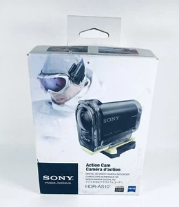 Sony Action Cam HDR-AS10 Waterproof Case Digital HD Video Record Bonus 64GB MSD - Picture 1 of 11