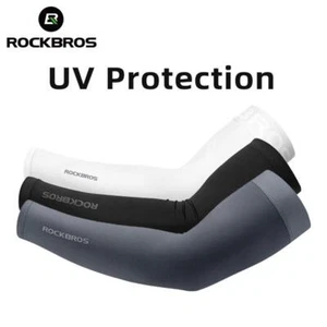 Rockbros Ice Fabric Running Camping Sleeves Breathable Sleeve Quick Dry Arm Prot - Picture 1 of 30
