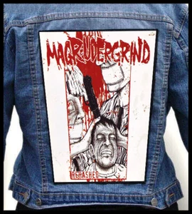 MAGRUDERGRIND - Rehashed --- Huge Jacket Back Patch Backpatch - Picture 1 of 3