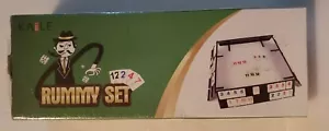 KAILE 106 Rummy Tiles Game, Rummy Cube Set With Travel Case ( New & Sealed ) - Picture 1 of 6
