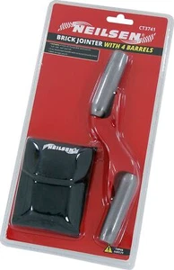 Brick Jointer 4 Size Interchangeable Sizes Bricklayer Pointing Tool Barrel Joint - Picture 1 of 1