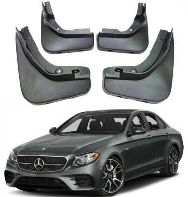 Protectores contra salpicaduras guardabarros para Mercedes Benz Clase E 2017-2024 AMG E43 E53 E63 Foto 1 de 4