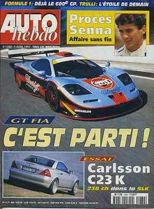 AUTO HEBDO Nr.1080 10.04.1997 GT FIA CARLSSON C23K - Bild 1 von 1