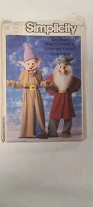 Disfraces de enano vintage Simplicity 7736 de Disney con patrón de disfraz - Imagen 1 de 3