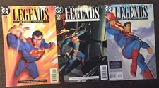 Superman Legends Of The DC Universe DC comics #1,2,3 1998 Set Lot Nm