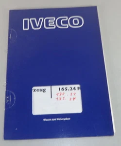 Schulungsunterlage Eléctrico Sistema / Eléctrico Iveco 165.24R - Imagen 1 de 1