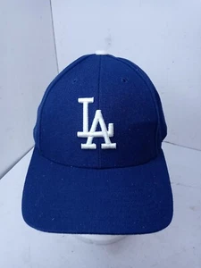 Los Angeles Dodgers Vintage Logo Athletic Wool Snapback Cap Hat - Picture 1 of 14