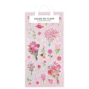 Mind Wave Salon De Fleur Flowers Stickers / Pink - Picture 1 of 2