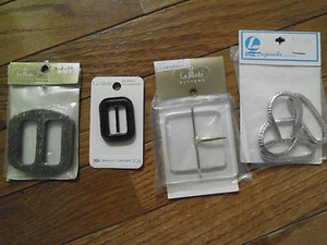 4 Vintage Belt Buckles - Lot #12 - Photo 1 sur 3