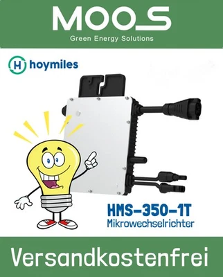 Hoymiles HMS-350-1T Mikrowechselrichter + Stecker BC05