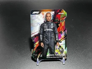 2024 Topps Finest Formula 1 - Common Lewis Hamilton #96 Die - Cut Refractor /99 - Bild 1 von 2