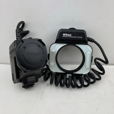 Nikon Macro Speedlight SB-29s TTL Flash Ring Light Tested Working - Image 1 of 4