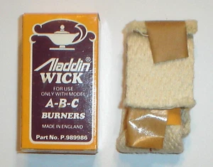 Vintage NOS Aladdin Model A, B, C Mantle / Oil Lamp Wick w/ Box Made In England - Afbeelding 1 van 6