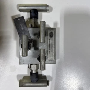 J.M. Huber FT-214, 5-Ventil Verteilerblock Edelstahl - Instrumentenprozess - Bild 1 von 9