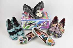 Ladies Irregular Choice Shoes X3 Pairs & 1X Other Brand Sizes UK 6-7 - Picture 1 of 17