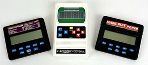 Mattel Electronic Football Handheld Pocket Pokers Video Games WORKING! - Picture 1 of 13