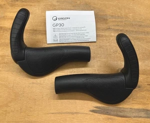 Ergon Fahrrad Griffe Lenkergriffe ergonomisch GP3/GP30 Größe L mit Bar Ends - Bild 1 von 5