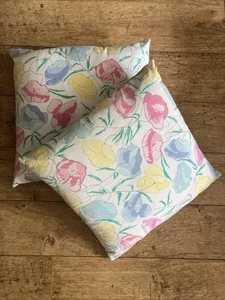 Pair Of Vintage Missoni Pastel Flower Print Cushions - Picture 1 of 8