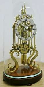 Reloj y cúpula regulador esqueleto fusible único inglés sub segundos antiguos raros - Imagen 1 de 24