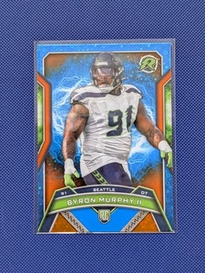 2024 Topps Resurgence Byron Murphy Blue & Orange Spark Seattle Seahawks RC SP - Bild 1 von 2