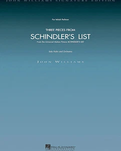 Three Pieces from Schindler's List - (Solo Violin and Orchestra) - Picture 1 of 10
