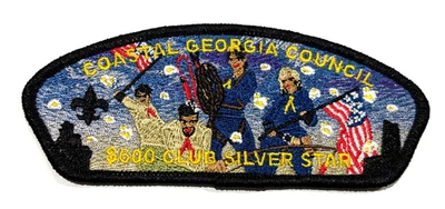 BSA COASTAL GEORGIA COUNCIL OA 99 2020 FOS $1000 PATCH PS5 FORTNITE CSP 218 MADE - Image 1 of 2