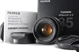 FUJIFILM Fuji Fujinon XF 35mm f/1.4 R Aspherical Lens [Near MINT w/box] from JPN - Picture 1 of 14