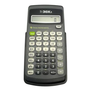Texas Instruments TI-30Xa calcolatrice scientifica usata pulita testata funziona - Foto 1 di 4