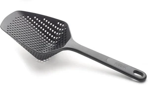 Joseph Scoop Plus Colander, Spoon Drainer/Strainer, Scoop, Drain Black - Picture 1 of 5