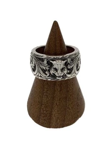 GUCCI ring #10 Silver mens Used - Picture 1 of 4