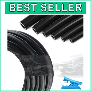 Versatile 10-Foot Silicone Vacuum Hose Set with Cutter - Temp Range -76F to 392F - Picture 1 of 9