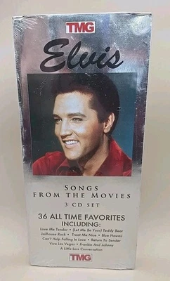 TMG Elvis Classic 36 Songs From The Movies Collection - 3 CD Set SEALED TMG 2005 - Image 1 of 4