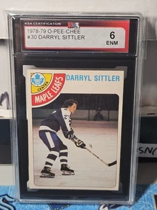 78-79 O-Pee-Chee Darryl Sittler KSA 6 🚨🚨🚨 Toronto Maple Leafs - Picture 1 of 2