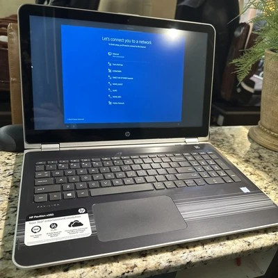 HP 15-bk152nr Pavilion X360 15.6" TOUCH i5-7200CPU 2.5GHz 8GB RAM Testado - Imagem 1 de 4