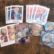 Japan anime Ensemble Stars Tomoya Mashiro 11 card and 3 can badge service price