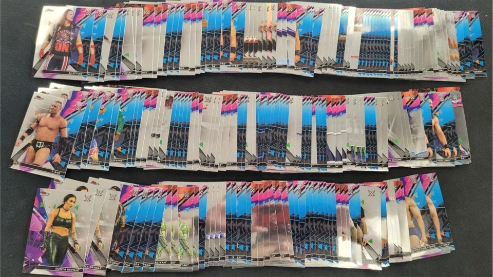 2021 Topps Finest WWE Roster #1-100 Base Pick Your Card - Image 1 of 1