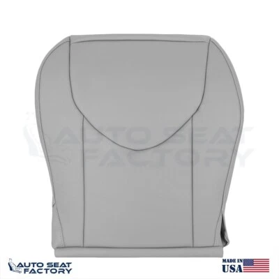 Cubierta de asiento de vinilo gris ceniza parte inferior del conductor sólida para Toyota RAV4 2006-2012 Foto 1 de 4