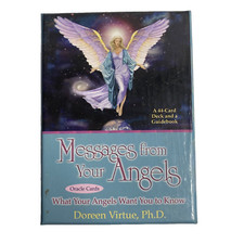 Doreen Virtue Messages From Your Angels Oracle Card Deck & Guidebook Complete