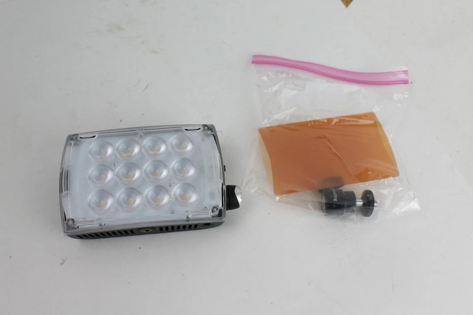 Luz LED para cámara Manfrotto Spectra 500F alimentada por batería (inundación) MLS500F Foto 1 de 4