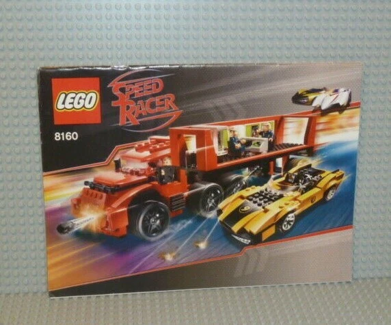 LEGO® Speed Racer 8160 Cruncher Block & Racer X ungelocht instruction B2464 - Bild 1 von 1