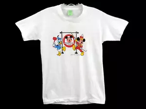 Camiseta Vintage Años 70 Mickey Mouse Club Tropix Etiquetas Niño Talla XL Walt Disney #67 - Imagen 1 de 5