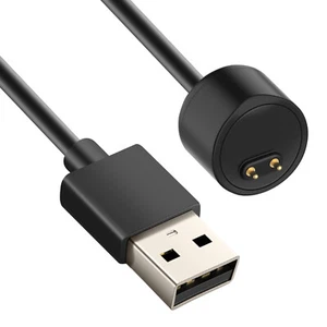 Avizar Chargeur Magnétique pour Xiaomi Mi Smart Band 5 et 6 et 7 Câble USB Noir - Photo 1/5