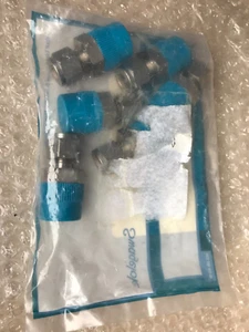 Swagelok Tube Fitting,Male Connector,3/8in Tube ODx1/2in.Male ISO Tapered Thread - Picture 1 of 6