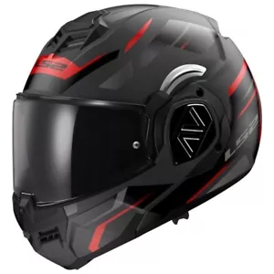 CASCO MODULARE APRIBILE LS2 FF906 ADVANT KUKA MATT BLACK RED 180 - Bild 1 von 3