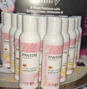 Lot of 22 Pantene Pro V Blends Rose Water SHAMPOO 3 FL OZ, - Picture 1 of 3