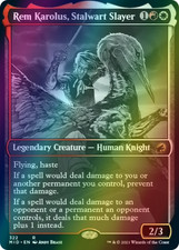 Rem Karolus, Stalwart Slayer SHOWCASE FOIL, Innistrad: Midnight Hunt, PREORDER