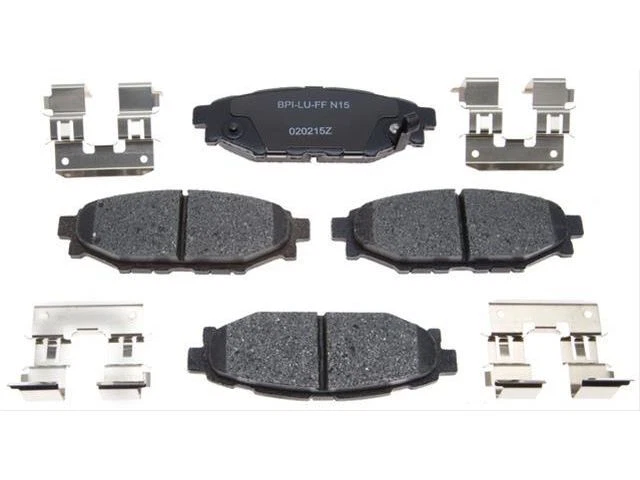 Juego de pastillas de freno traseras para Subaru WRX 2013-2021 2015 2014 2016 2017 2018 ZP255JM Foto 1 de 1