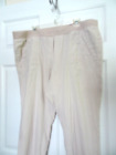 TALBOTS Women's Size 18W Cotton Khaki Pull On Pants Elastic Waistband Pockets