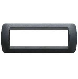 BTICINO LIVING INTERNATIONAL placca 7P plastica acciaio s. L4807PA - Foto 1 di 1