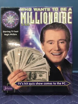 Who Wants to Be a Millionaire (PC, CD-ROM, 1999) FACTORY SEALED!!!  Video Game - Image 1 of 4